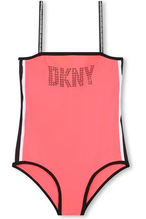 DKNY Jednodílné dětské plavky barva