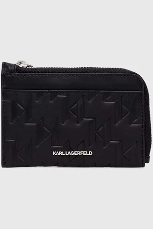 Karl Lagerfeld Kožená peněženka barva