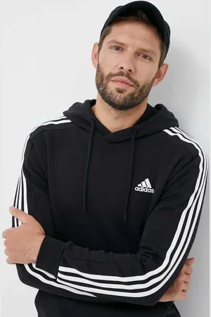 adidas Mikina pánská, barva, s kapucí, s aplikací, IB4028
