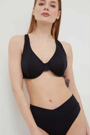 Hollister Plavková podprsenka barva, měkký košík