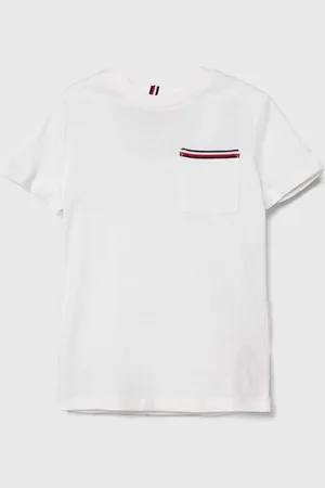 Tommy Hilfiger Dětské bavlněné tričko barva