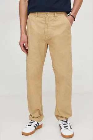 Pepe Jeans Bavlněné kalhoty RELAXED STRAIGHT CARPENTER PANT barva, jednoduché, PM211649