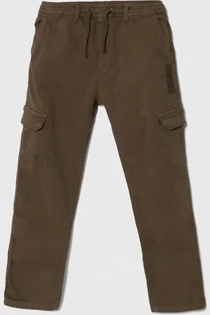 Pepe Jeans Dětské kalhoty TADEO barva, hladké