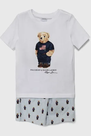 Ralph Lauren Dětské bavlněné pyžamo