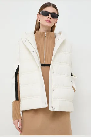 HUGO BOSS Vesta s příměsí lnu barva, 50506954