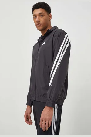 adidas Mikina pánská, barva, hladká, IN3316