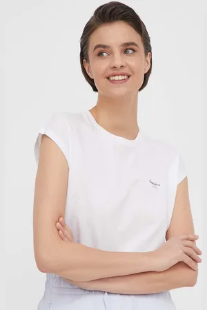 Pepe Jeans Bavlněné tričko LORY barva, PL505853