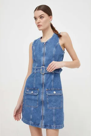 Tommy Hilfiger Džínové šaty mini, DW0DW17682