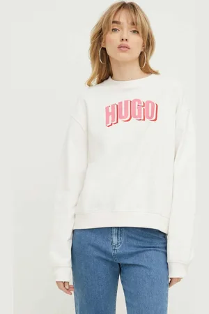 HUGO BOSS Mikina dámská, barva, s potiskem, 50508524