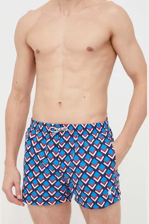 Pepe Jeans Plavkové šortky GEO SWIMSHORT PMB10389