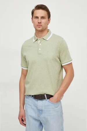 Michael Kors Bavlněné polo tričko barva