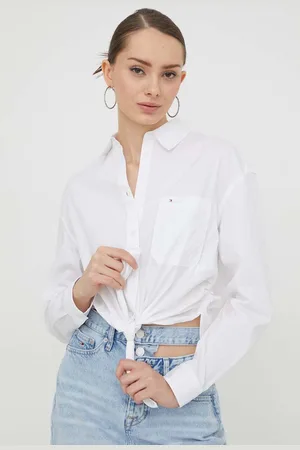 Tommy Hilfiger Košile dámská, barva, regular, s klasickým límcem, DW0DW17520