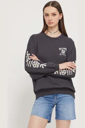 Billabong Mikina x Coral Gardeners dámská, barva, s potiskem, ABJFT00425