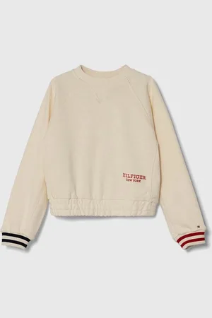 Tommy Hilfiger Dětská bavlněná mikina barva, s aplikací