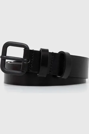 Diesel Kožený pásek B-INLAY BELT dámský, barva, X09575.PR666