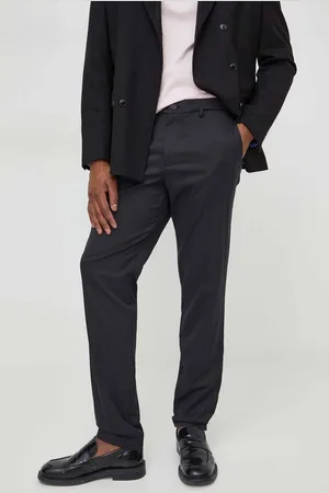 HUGO BOSS Kalhoty pánské, barva, jednoduché, 50495488