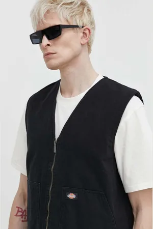 Dickies Džínová vesta DUCK CANVAS SMMR VEST barva, DK0A4YQK