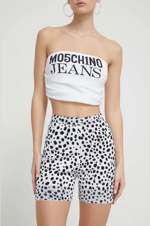 Moschino Kraťasy dámské, vzorované, high waist