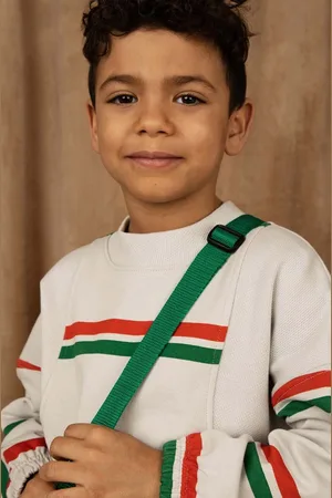 Mini Rodini Dětská bavlněná mikina barva, vzorovaná