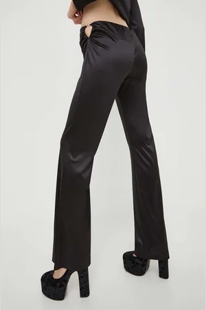 STINE GOYA Kalhoty dámské, barva, zvony, high waist, SG5428