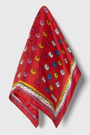 Moschino Hedvábný kapesníček barva, M5760 50347