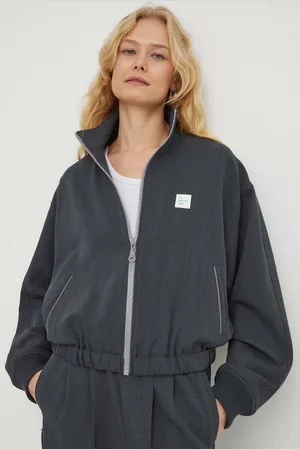 American Vintage Mikina PUK16AH23CHSOCH dámská, barva, hladká, PUK16AH23CHSOCH