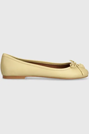 Kurt Geiger Kožené baleríny Eagle Ballerina Drench barva, 2121142109
