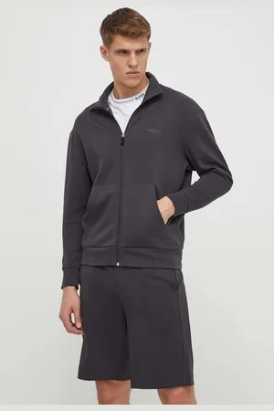 HUGO BOSS Mikina pánská, barva, hladká, 50511413