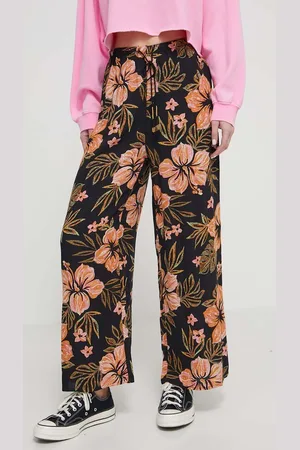 Billabong Kalhoty dámské, barva, jednoduché, high waist, EBJNP00115