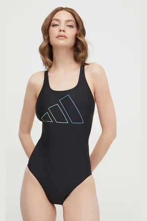 adidas Jednodílné plavky Big Bars barva, měkký košík, IQ3982