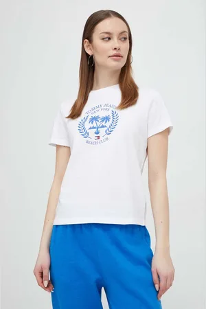 Tommy Hilfiger Bavlněné tričko barva, DW0DW17835
