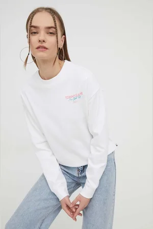 Tommy Hilfiger Mikina dámská, barva, s potiskem, DW0DW17336