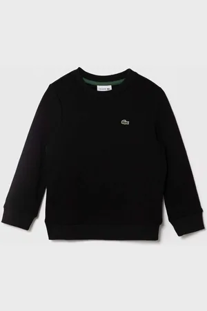 Lacoste Dětská mikina barva, hladká
