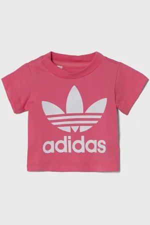 adidas Bavlněné dětské tričko TREFOIL TEE barva