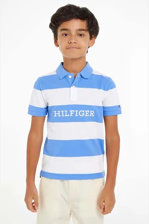 Tommy Hilfiger Dětská bavlněná polokošile