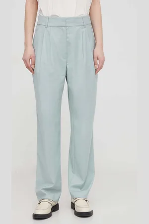 Mos Mosh Kalhoty dámské, barva, střih chinos, high waist