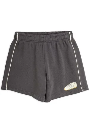 Mini Rodini Dětské bavlněné šortky Jogging barva, s aplikací