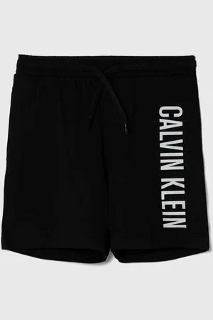 Calvin Klein Dětské plážové kraťasy barva, nastavitelný pas