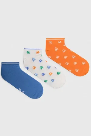 Benetton Dětské ponožky 3-pack barva