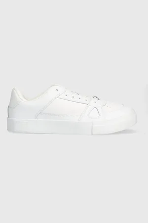 Tommy Hilfiger Kožené sneakers boty TJM VULCANIZED FOXING FLAG barva, EM0EM01313