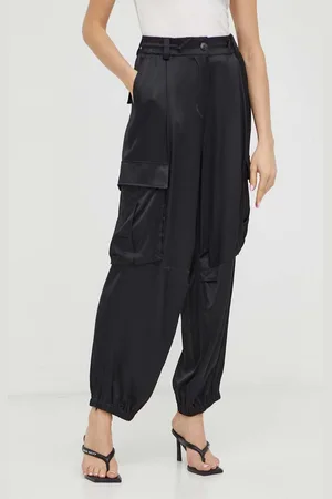 Herskind Kalhoty Edwin dámské, barva, kapsáče, high waist, 4949985
