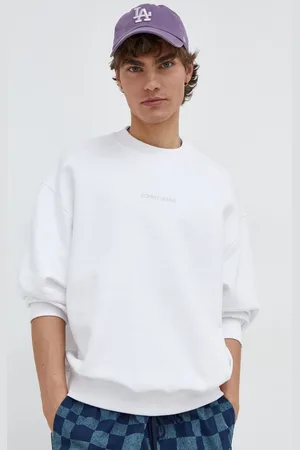 Tommy Hilfiger Bavlněná mikina pánská, barva, hladká, DM0DM18414