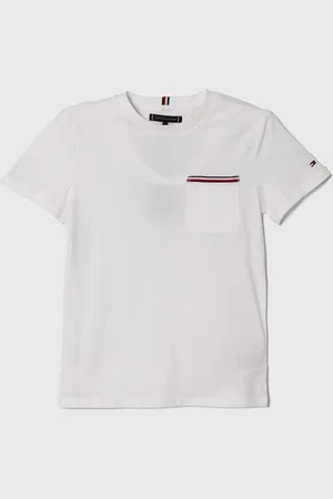 Tommy Hilfiger Dětské bavlněné tričko barva