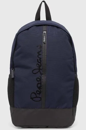 Pepe Jeans Batoh HANK LEGEND pánský, tmavomodrá barva, velký, s potiskem, PM030829