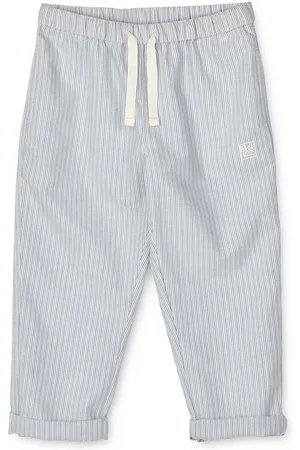 Liewood Dětské bavlněné kalhoty Orlando Stripe Pants vzorované