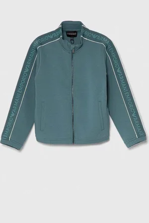 Emporio Armani Dětská mikina barva, s aplikací