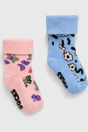 Happy Socks Dětské ponožky Kids Butterfly Baby Terry Socks 2-pack barva
