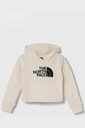 The North Face Dětská bavlněná mikina DREW PEAK LIGHT HOODIE barva, s kapucí, s potiskem