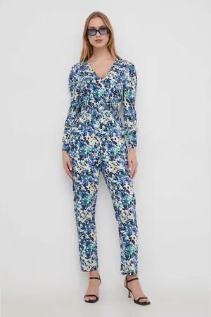 Pepe Jeans Overal CASANDRA PRINT s výstřihem do v, PL230486