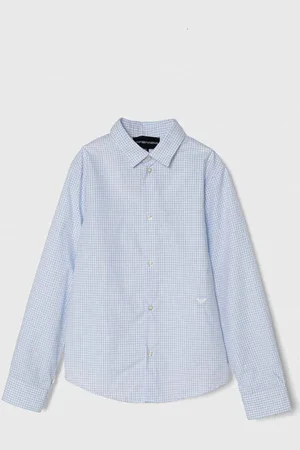Emporio Armani Dětská bavlněná košile